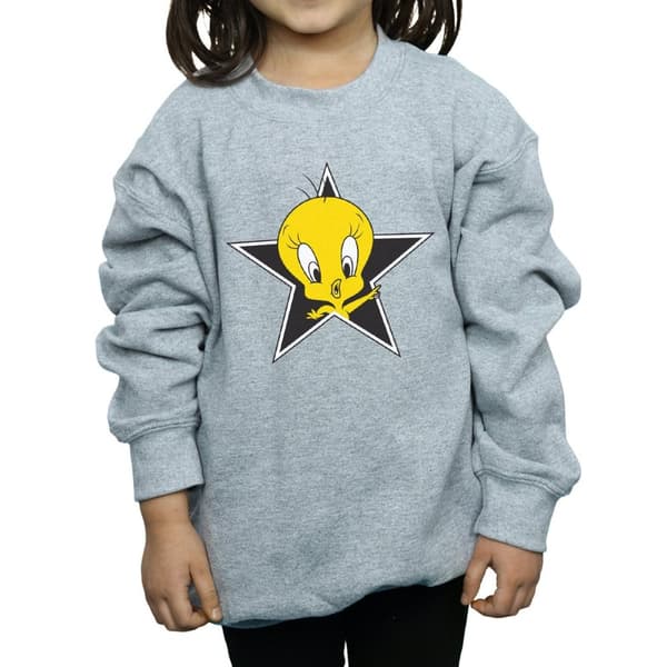 Looney Tunes Tweety Pie Star-tröja för flickor
