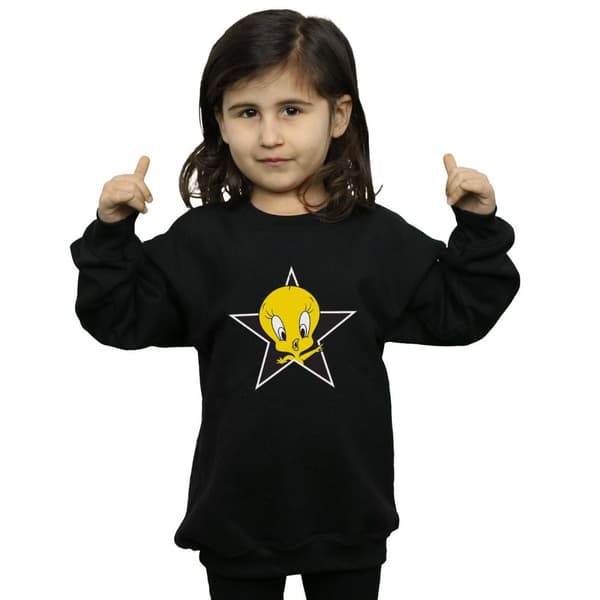Looney Tunes Tweety Pie Star-tröja för flickor