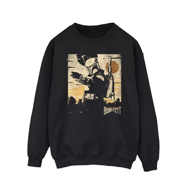 Star Wars Mens The Book Of Boba Fett Points Sweatshirt