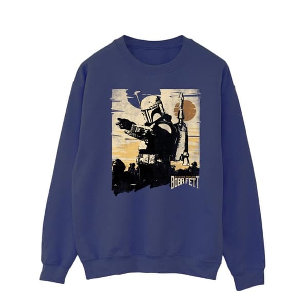 Star Wars Mens The Book Of Boba Fett Points Sweatshirt
