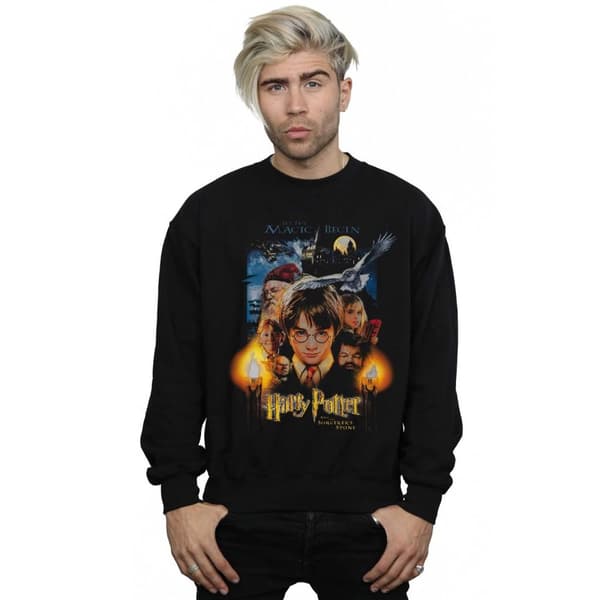 Harry Potter Mens The Sorcerer´s Stone Poster Sweatshirt