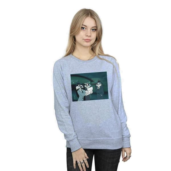Looney Tunes Womens/Ladies Bugs Bunny Sylvester Letter Sweatshirt