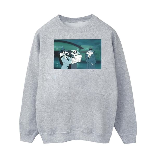 Looney Tunes Womens/Ladies Bugs Bunny Sylvester Letter Sweatshirt