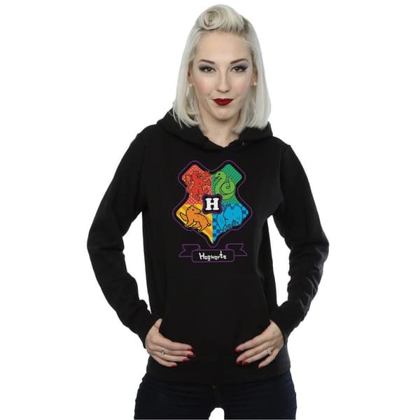 Harry Potter Womens/Ladies Hogwarts Junior Crest Hoodie