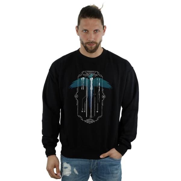 Harry Potter Mens Garrick Ollivander The Wand Sweatshirt