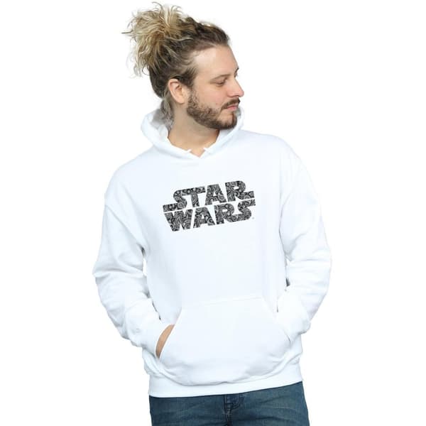 Star Wars Mens Paisley Logo Hoodie