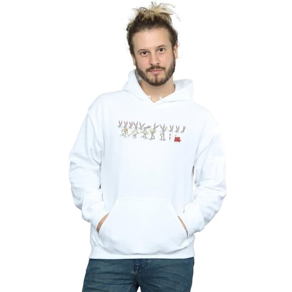 Looney Tunes Herr Snurre Sprätt Färgkod Hoodie