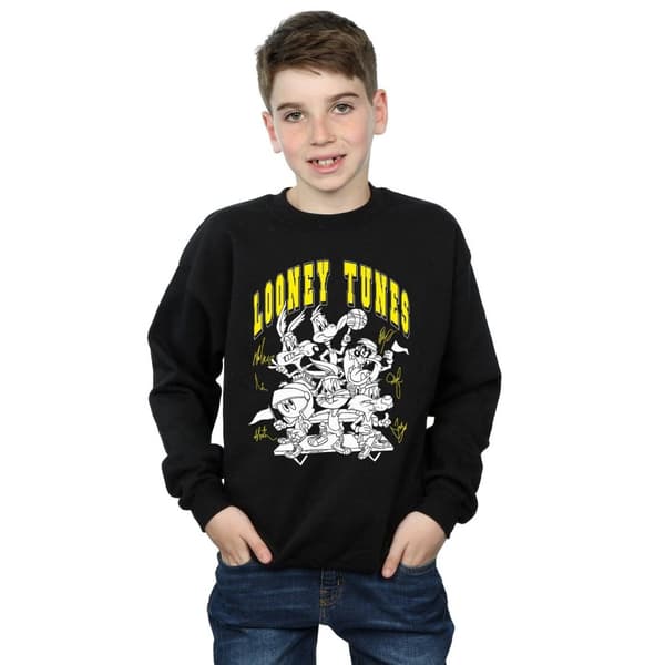 Looney Tunes Sweatshirt med basketlag för pojkar