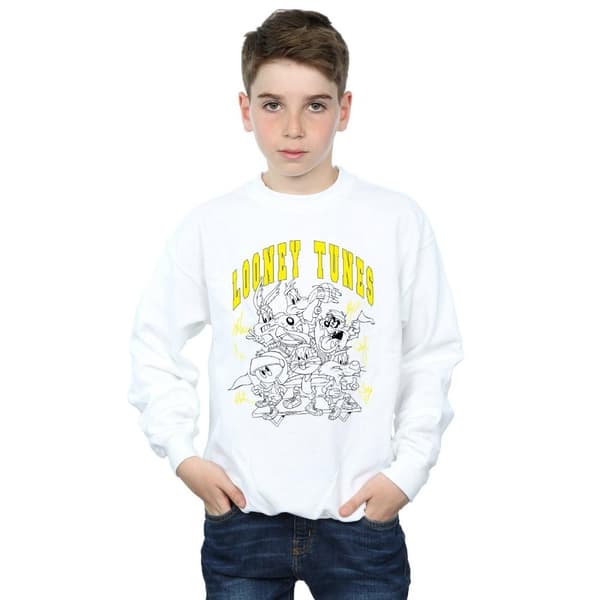 Looney Tunes Sweatshirt med basketlag för pojkar