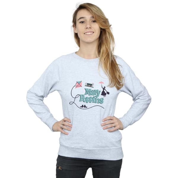 Disney Sweatshirt med Mary Poppins-logga för kvinnor/damer