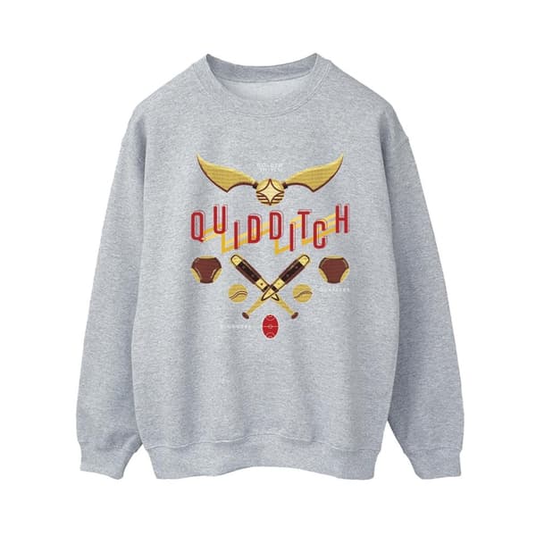 Harry Potter Womens/Ladies Quidditch Golden Snitch Sweatshirt