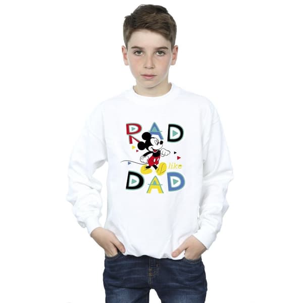 Disney Boys Mickey Mouse Rad Dad Sweatshirt
