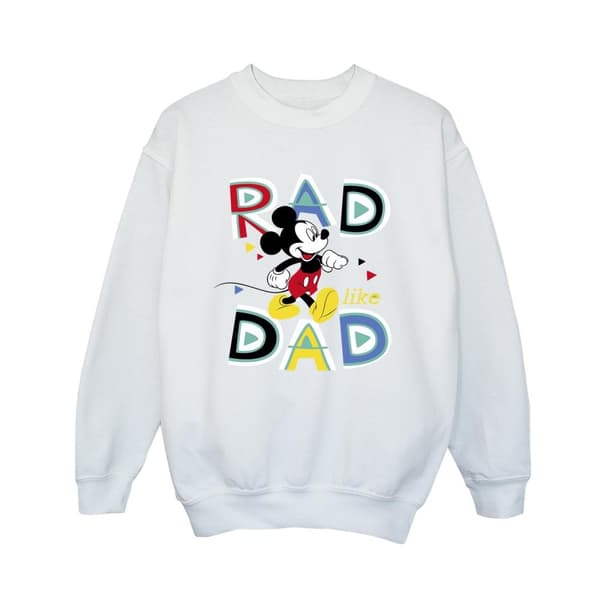Disney Boys Mickey Mouse Rad Dad Sweatshirt