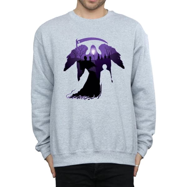 Harry Potter Mens Graveyard Silhouette Sweatshirt
