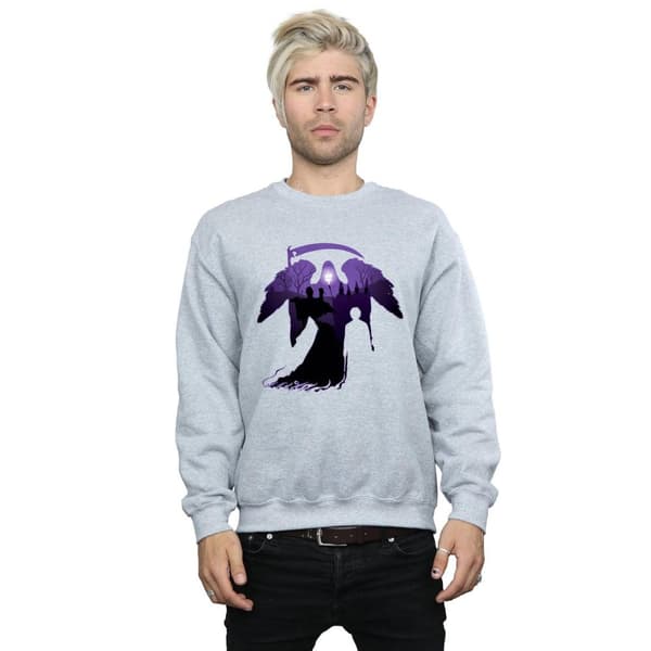 Harry Potter Mens Graveyard Silhouette Sweatshirt