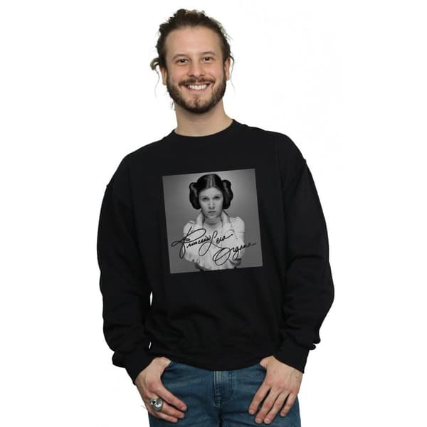 Star Wars Mens Princess Leia Organa Sweatshirt