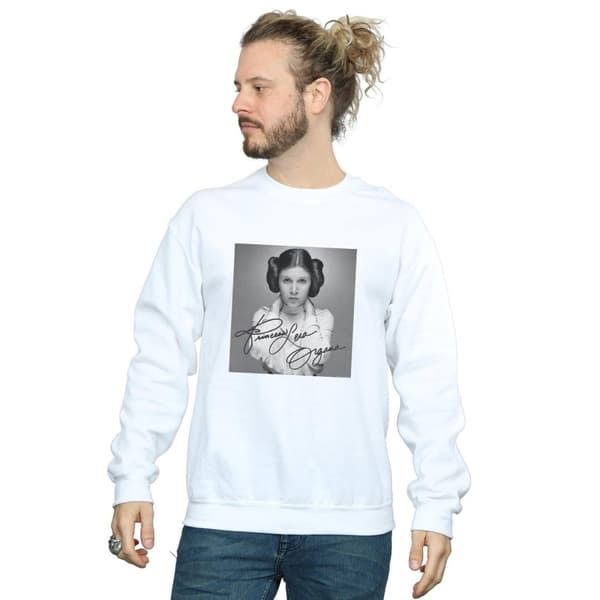 Star Wars Mens Princess Leia Organa Sweatshirt