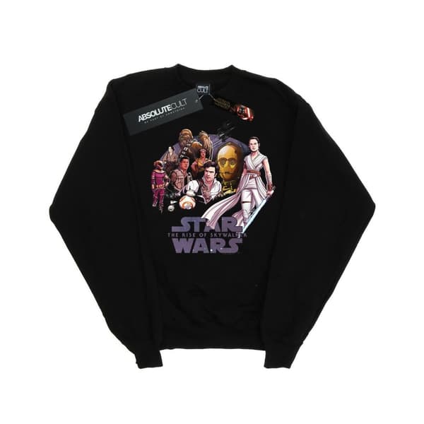 Star Wars: The Rise of Skywalker Womens/Ladies Star Wars The Rise Of Skywalker Resistance Rendered Group Sweatshirt