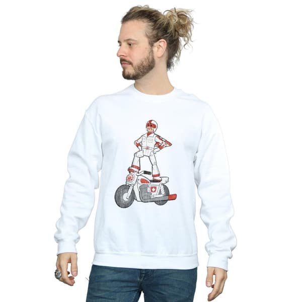 Disney Mens Toy Story 4 Duke Caboom Pose Sweatshirt