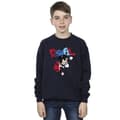 Miniatyrbillede 2 af 3: Disney Boys Mickey Mouse Goal Striker Pose Sweatshirt