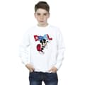 Miniatyrbillede 2 af 3: Disney Boys Mickey Mouse Goal Striker Pose Sweatshirt