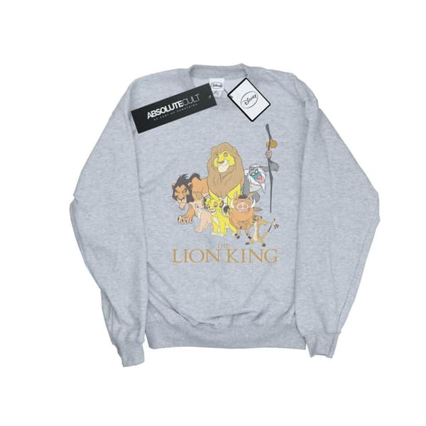 Disney Pojkar Lejonkungen Grupp Sweatshirt