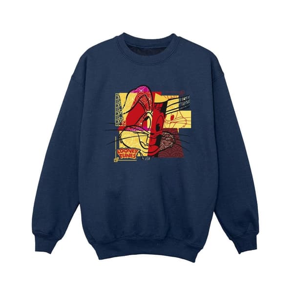 Looney Tunes Boys Bugs Bunny Rabbit New Year Sweatshirt