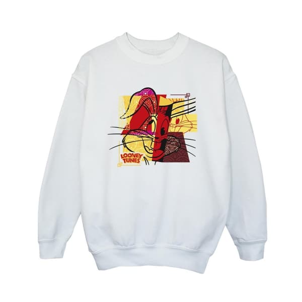 Looney Tunes Boys Bugs Bunny Rabbit New Year Sweatshirt
