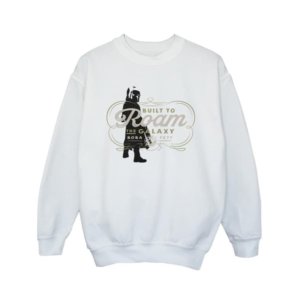 Star Wars Girls The Book Of Boba Fett Built To Roam Sweatshirt