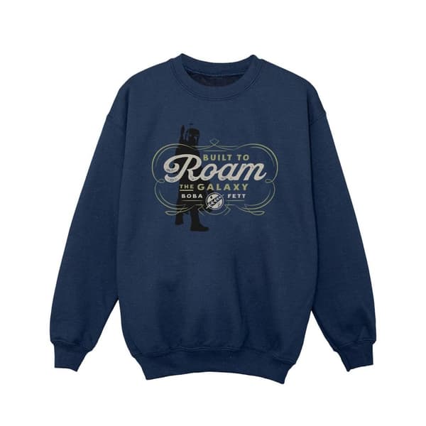 Star Wars Girls The Book Of Boba Fett Built To Roam Sweatshirt