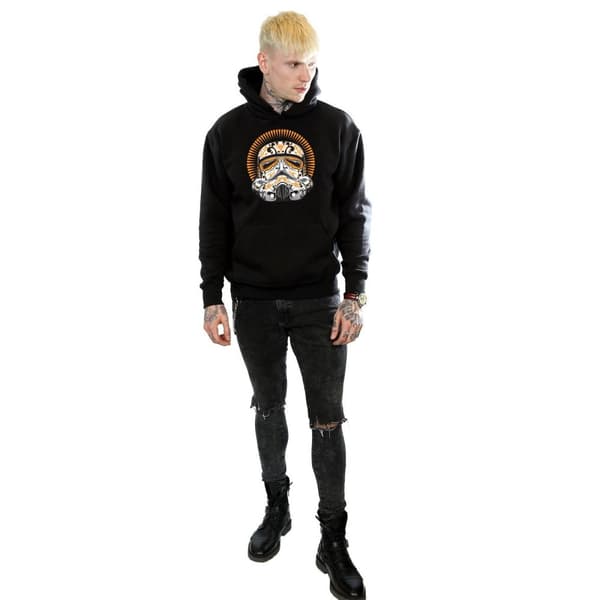 Star Wars Mens Stormtrooper Dia De Los Muertos Hoodie