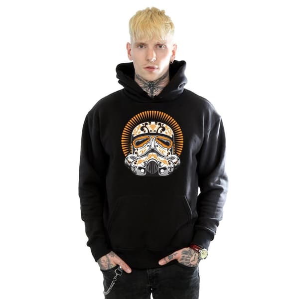 Star Wars Mens Stormtrooper Dia De Los Muertos Hoodie