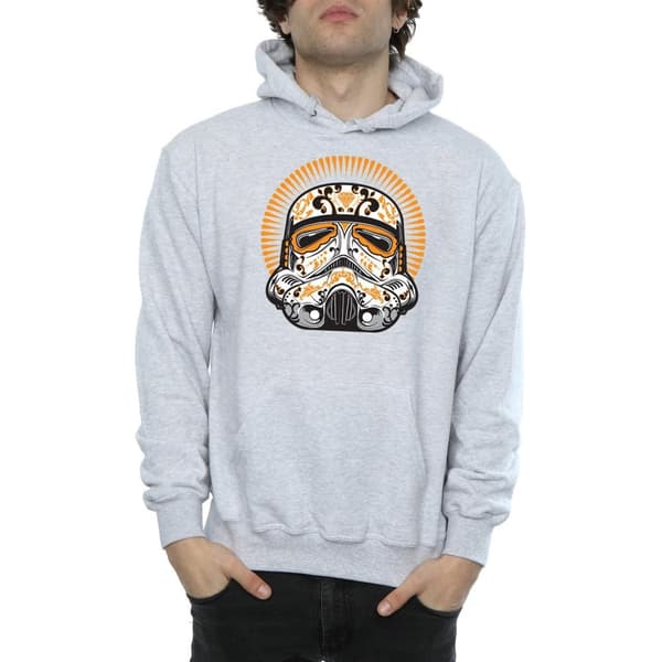 Star Wars Mens Stormtrooper Dia De Los Muertos Hoodie