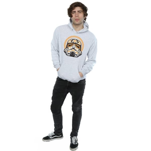 Star Wars Mens Stormtrooper Dia De Los Muertos Hoodie