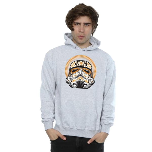 Star Wars Mens Stormtrooper Dia De Los Muertos Hoodie
