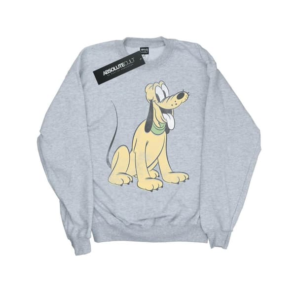 Disney Girls Pluto Sitting Sweatshirt