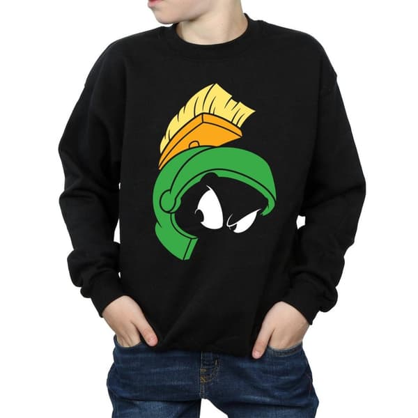 Looney Tunes Boys Marvin The Martian Face Sweatshirt