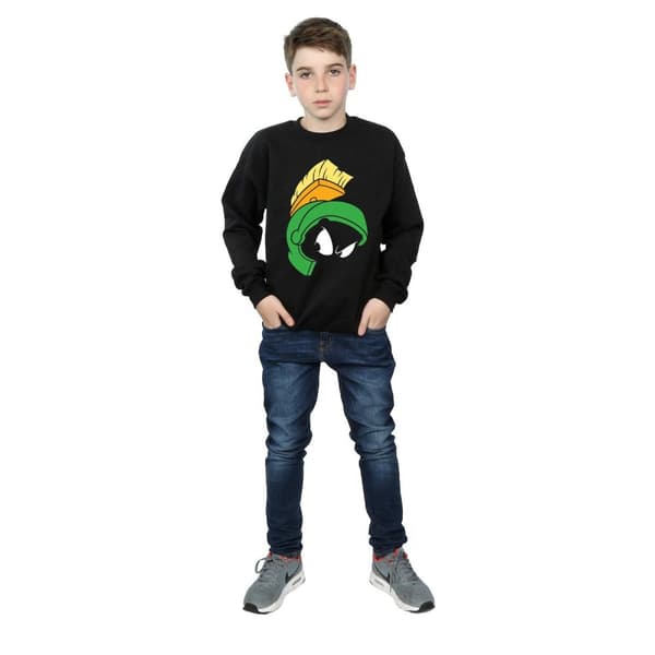 Looney Tunes Boys Marvin The Martian Face Sweatshirt