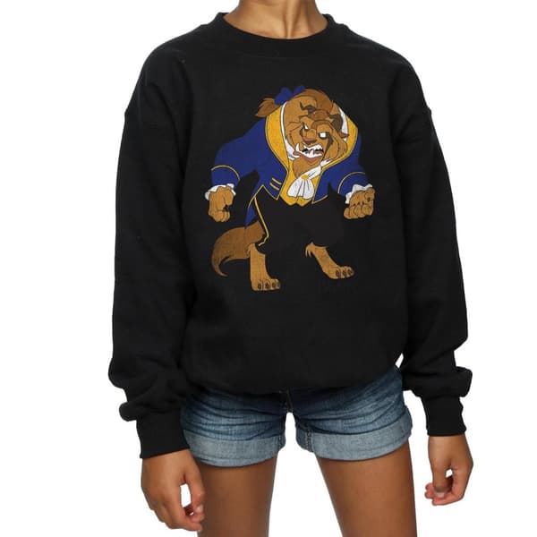 Disney Girls Beauty And The Beast Classic Beast Sweatshirt