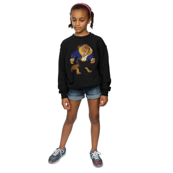 Disney Girls Beauty And The Beast Classic Beast Sweatshirt
