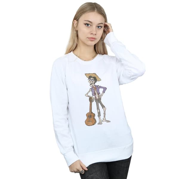 Disney Womens/Ladies Coco Hector With Guitar Sweatshirt