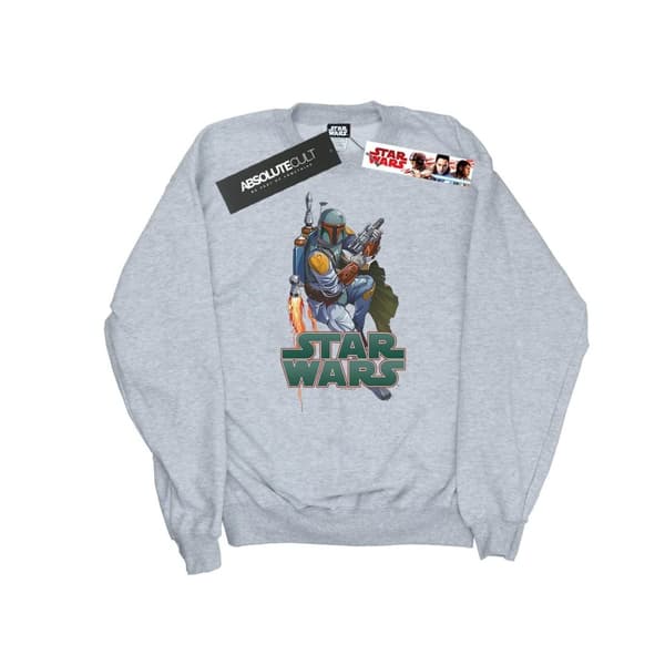 Star Wars Girls Boba Fett Fired Up Sweatshirt