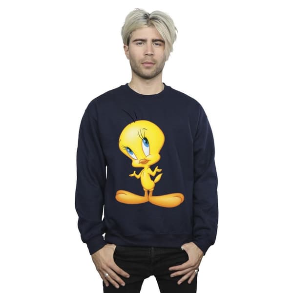 Looney Tunes Sweatshirt Tweety Standing för herrar
