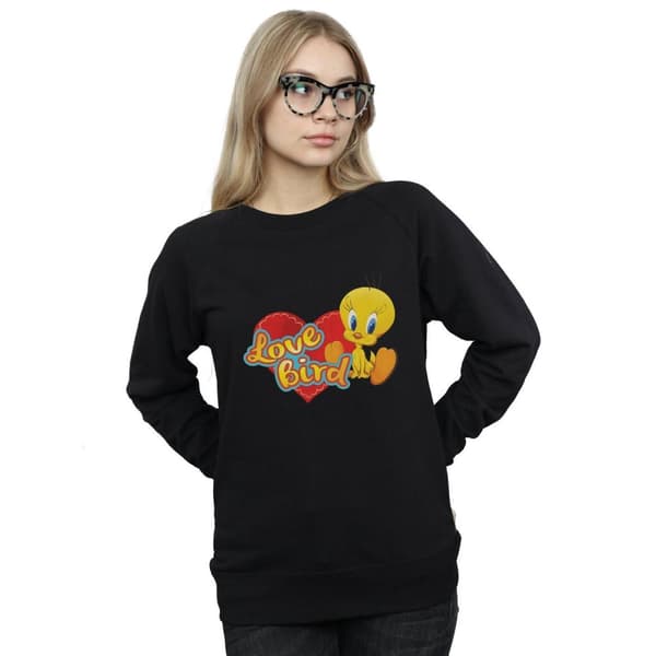 Looney Tunes Womens/Ladies Tweety Pie Valentine´s Day Love Bird Sweatshirt