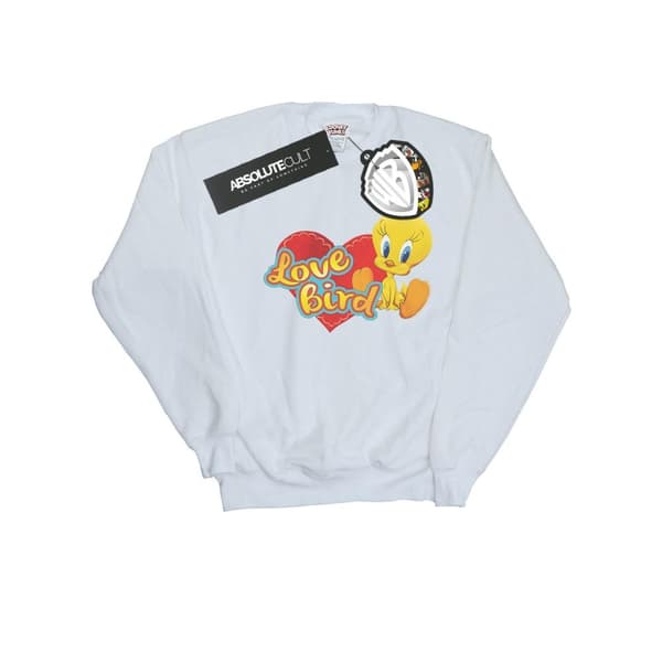 Looney Tunes Womens/Ladies Tweety Pie Valentine´s Day Love Bird Sweatshirt