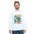 Pikkukuva 2 / 3: Disney Mens Toy Story 4 Rex Terrifying Dinosaur Sweatshirt