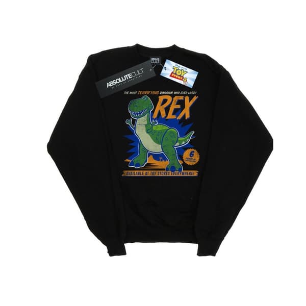 Disney Mens Toy Story 4 Rex Terrifying Dinosaur Sweatshirt