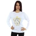 Miniatyrbild 2 av 3: Harry Potter Hufflepuff Badger Crest - Sweatshirt för damer/kvinnor