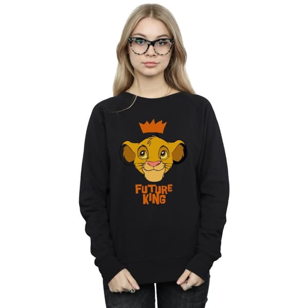 Disney Dam/Tjej Lejonkungen Simba Framtida Kung Sweatshirt