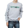 Miniatyrbillede 3 af 5: Harry Potter Boys Slytherin Text Sweatshirt